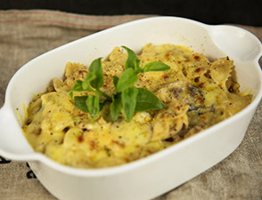 奶油蘑菇芝士意面